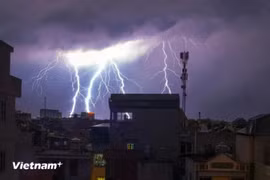 Cảnh báo nguy cơ dông lốc, mưa đá và cháy rừng từ nay đến giữa tháng Năm