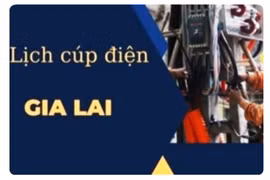 Lịch cúp điện trên địa bàn tỉnh Gia Lai từ ngày 5 đến 11-3