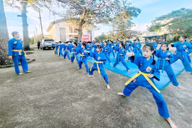 CLB Vovinam xã Ia Grai: Ươm mầm tài năng, lan tỏa đam mê võ thuật