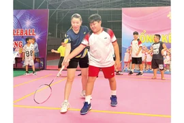 Nhen phong trào cầu lông ở Ayun Pa