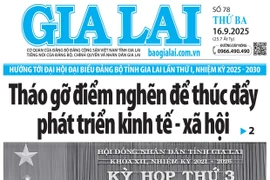 Báo Gia Lai số thứ ba ngày 16-9-2025