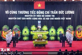 Cử hành trọng thể Lễ truy điệu nguyên Chủ tịch nước Trần Đức Lương