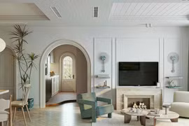 Cải tạo, làm mới căn hộ với ý tưởng từ cát biển