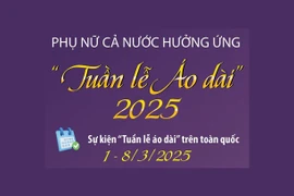 Phụ nữ cả nước hưởng ứng “Tuần lễ Áo dài” năm 2025