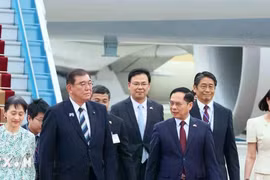 Thủ tướng Nhật Bản Ishiba Shigeru đến Hà Nội, bắt đầu thăm chính thức Việt Nam