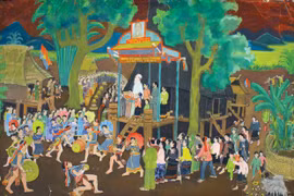 Văn nghệ dân gian trong chặng đầu gian khó