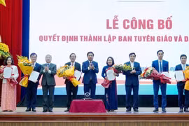 Bà Huỳnh Thị Thùy Dung giữ chức Trưởng ban Tuyên giáo và Dân vận Tỉnh ủy Quảng Nam