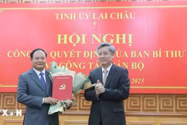 Ông Lê Minh Ngân giữ chức Phó Bí thư Thường trực Tỉnh ủy Lai Châu