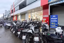 Dịch vụ sửa xe máy quá tải sau lũ