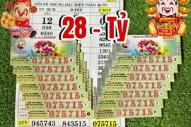 Người đàn ông ở Bình Dương trúng 13 tờ vé số giải độc đắc
