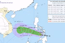 Hai kịch bản của bão số 15