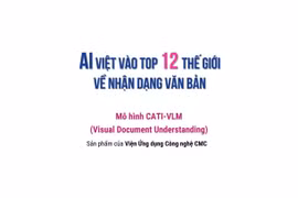 Trí tuệ nhân tạo Việt vào top 12 thế giới về nhận dạng văn bản