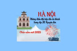 Hà Nội: Những điểm đến hấp dẫn du khách trong dịp Tết Nguyên đán