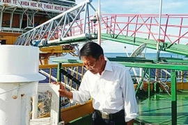 “Bắt mạch” thời tiết trên biển