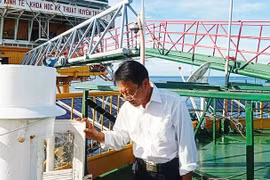 “Bắt mạch” thời tiết trên biển