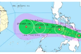 Áp thấp nhiệt đới khi nào thành bão số 15, khu vực nào chịu tác động?