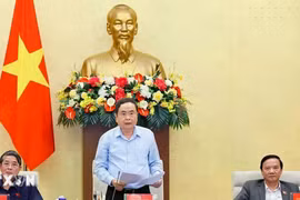 Chủ tịch Quốc hội Trần Thanh Mẫn chủ trì phiên họp về công tác nhân sự