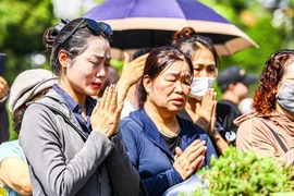 Người dân xúc động tưởng nhớ cố Tổng Bí thư Nguyễn Phú Trọng