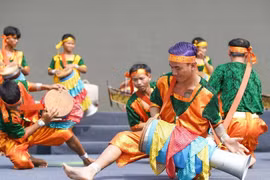 Sức hút từ Di sản nghệ thuật diễn tấu trống Chhay-Dăm của người Khmer