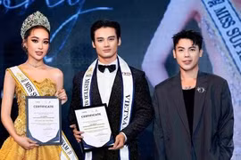 Kỳ Duyên - Minh Khắc đến 'Miss & Mister Supranational 2025'