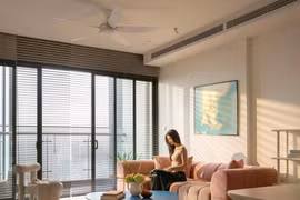 Thiết kế căn hộ 144m2 với gam màu tươi sáng khởi tạo năng lượng tích cực cho gia chủ