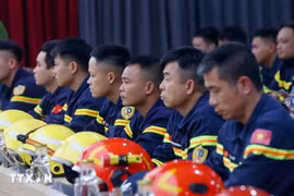 Bộ Công an cử 26 cán bộ, chiến sỹ hỗ trợ khắc phục động đất tại Myanmar