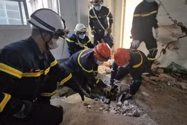 Đoàn cứu hộ Việt Nam tìm thấy nạn nhân đầu tiên trong vụ động đất tại Myanmar