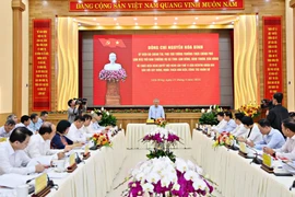Phó Thủ tướng Nguyễn Hòa Bình chỉ đạo về công tác sáp nhập 3 tỉnh và tổ chức chính quyền địa phương 2 cấp
