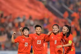 Thắng thuyết phục 4-0, nữ Việt Nam tiến vào vòng chung kết Asian Cup 2026