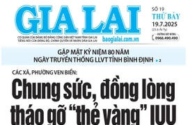 Báo Gia Lai số thứ bảy ngày 19-7-2025