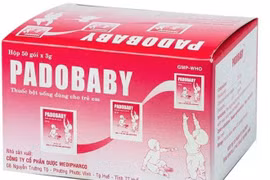 Bộ Y tế thu hồi toàn quốc lô thuốc cảm cúm Padobaby do không đạt tiêu chuẩn chất lượng
