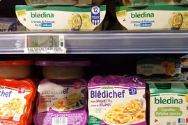 Pháp thu hồi bột ngũ cốc trẻ em mang thương hiệu Blédina chứa độc tố gây ung thư