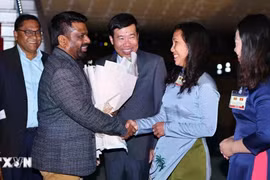 Tổng thống Sri Lanka Kumara Dissanayaka bắt đầu thăm cấp Nhà nước đến Việt Nam