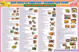 Nhà hàng với thực đơn “khổng lồ”: 319 món ở quy nhơn