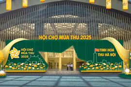 Hội chợ Mùa Thu 2025 diễn ra từ ngày 26-10 đến 4-11-2025. Ảnh: VGP