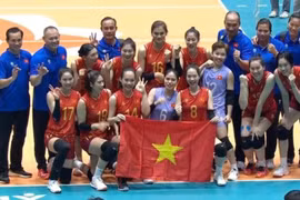 Tuyển nữ Việt Nam lần thứ 3 liên tiếp vô địch Cúp bóng chuyền châu Á