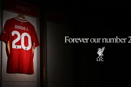 Liverpool treo vĩnh viễn áo số 20 để tưởng nhớ Diogo Jota