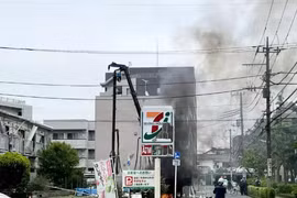 Nổ ở Tokyo (Nhật Bản), 10 người bị thương