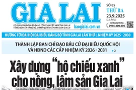 Báo Gia Lai số thứ ba ngày 23-9-2025