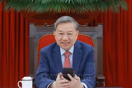 Tổng Bí thư Tô Lâm điện đàm với Tổng thống Hoa Kỳ Donald J.Trump