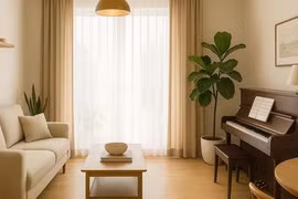 Bài trí căn hộ tạo không gian tinh tế