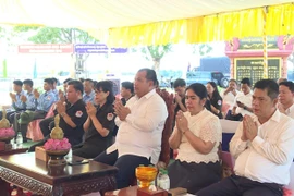 Cầu siêu cho 9 liệt sĩ tại Stung Treng