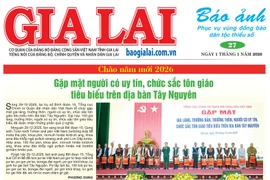 Báo Ảnh Gia Lai ngày 1-1-2026