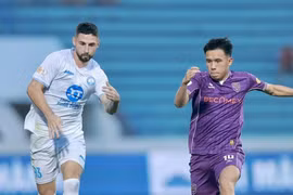 Bảng xếp hạng V-League: Nam Định thắng ngoạn mục xây chắc ngôi đầu, Bình Dương tụt dốc không phanh