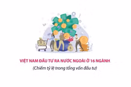 Năm 2024: Đầu tư của Việt Nam ra nước ngoài tăng 57,7%