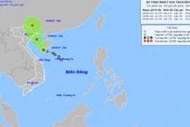 Tin mới nhất về áp thấp nhiệt đới trên Biển Đông