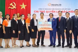 Hanwha Life Việt Nam chi trả hơn 1,1 tỷ đồng cho một khách hàng tại Gia Lai