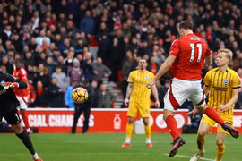 Vùi dập Brighton 7 bàn, 'ngựa ô' Nottingham Forest tung vó