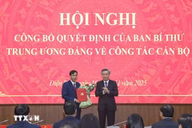 Điều động, chỉ định ông Lê Văn Lương giữ chức Phó Bí thư Tỉnh ủy Điện Biên