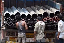 Ấn Độ áp mức thuế quan tạm thời 12% đối với một số mặt hàng thép nhập khẩu